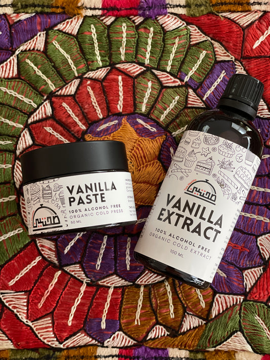 Alcohol Free Vanilla Extract and Paste Bundle